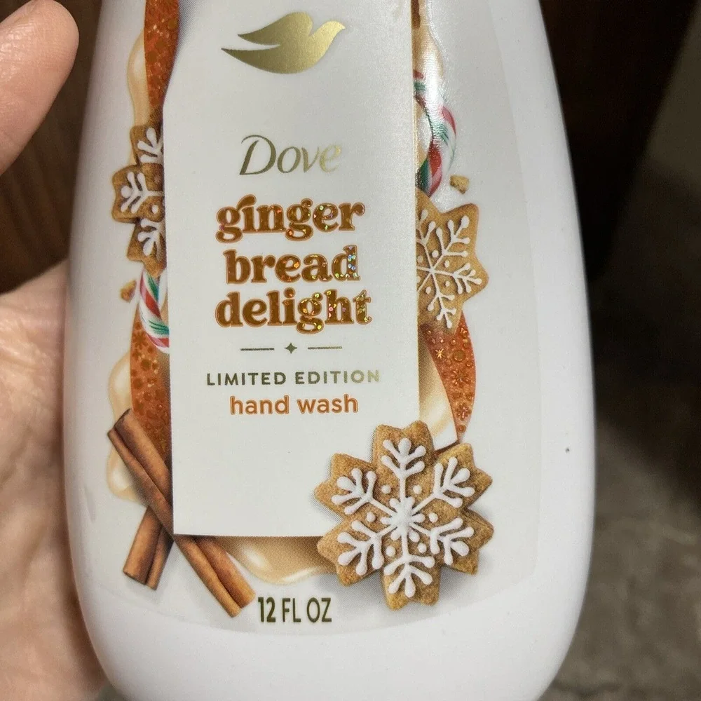 Dove Gingerbread Delight Limited Edition Hand‎ Wash. 12 Fl Oz. Fast Ship!